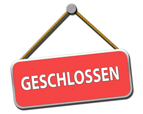 geschlossen